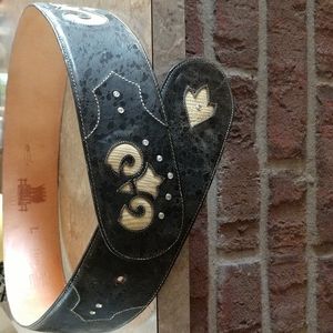 Corral Brand Medium Leather hip belt